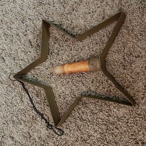 Hanging Star Candle holder